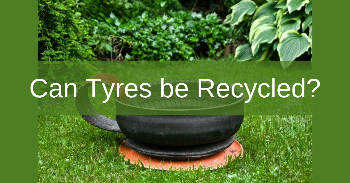 Can car tires be recycled?