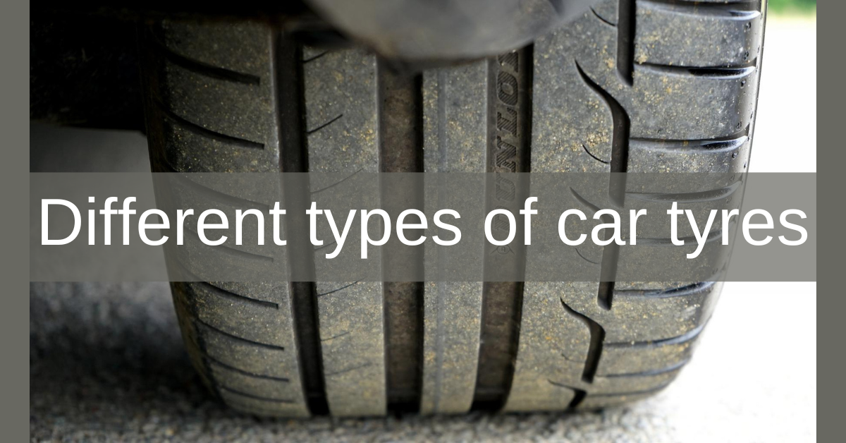 Different types of car tires