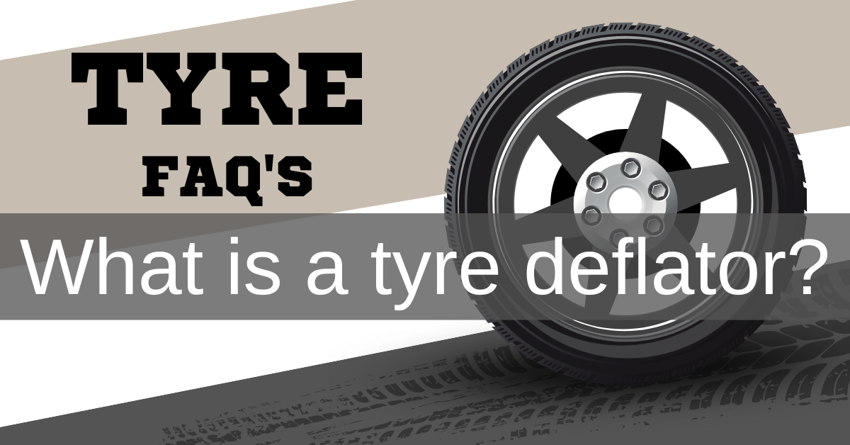 What is a tire deflator?